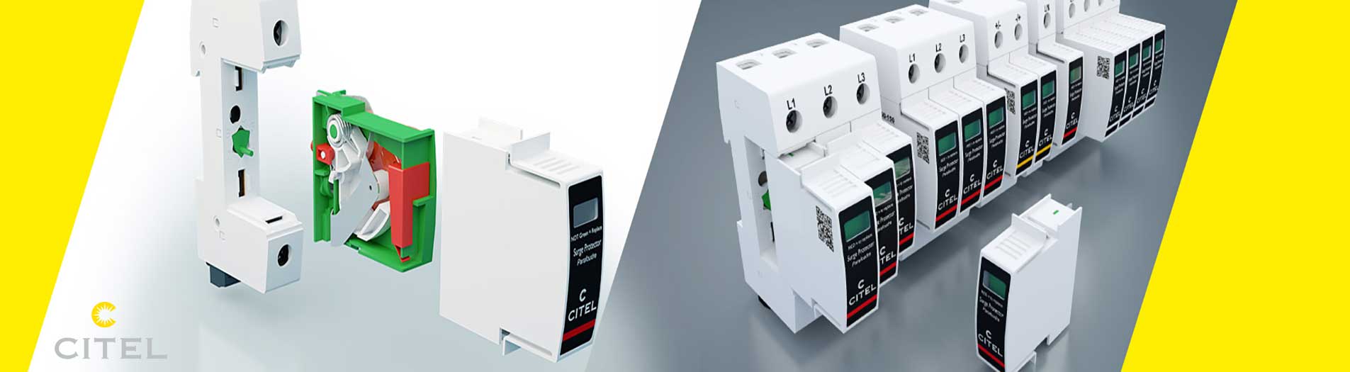 محددات الجهد المفاجئ CITEL