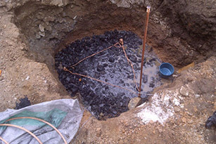 حفرة التأريض